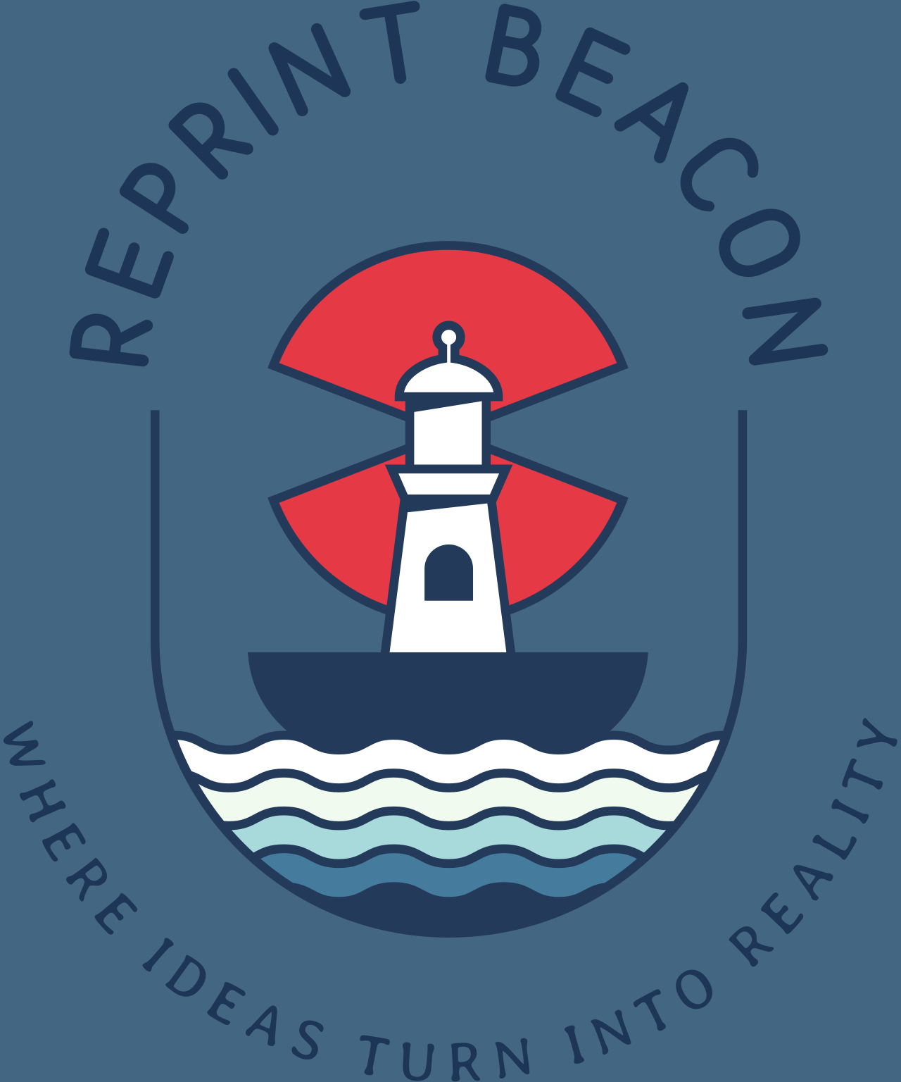 REPRINT BEACON's logo