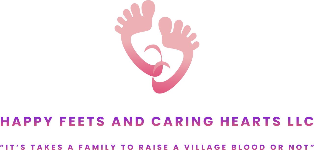 Happy Feets and Caring Hearts LLC's logo