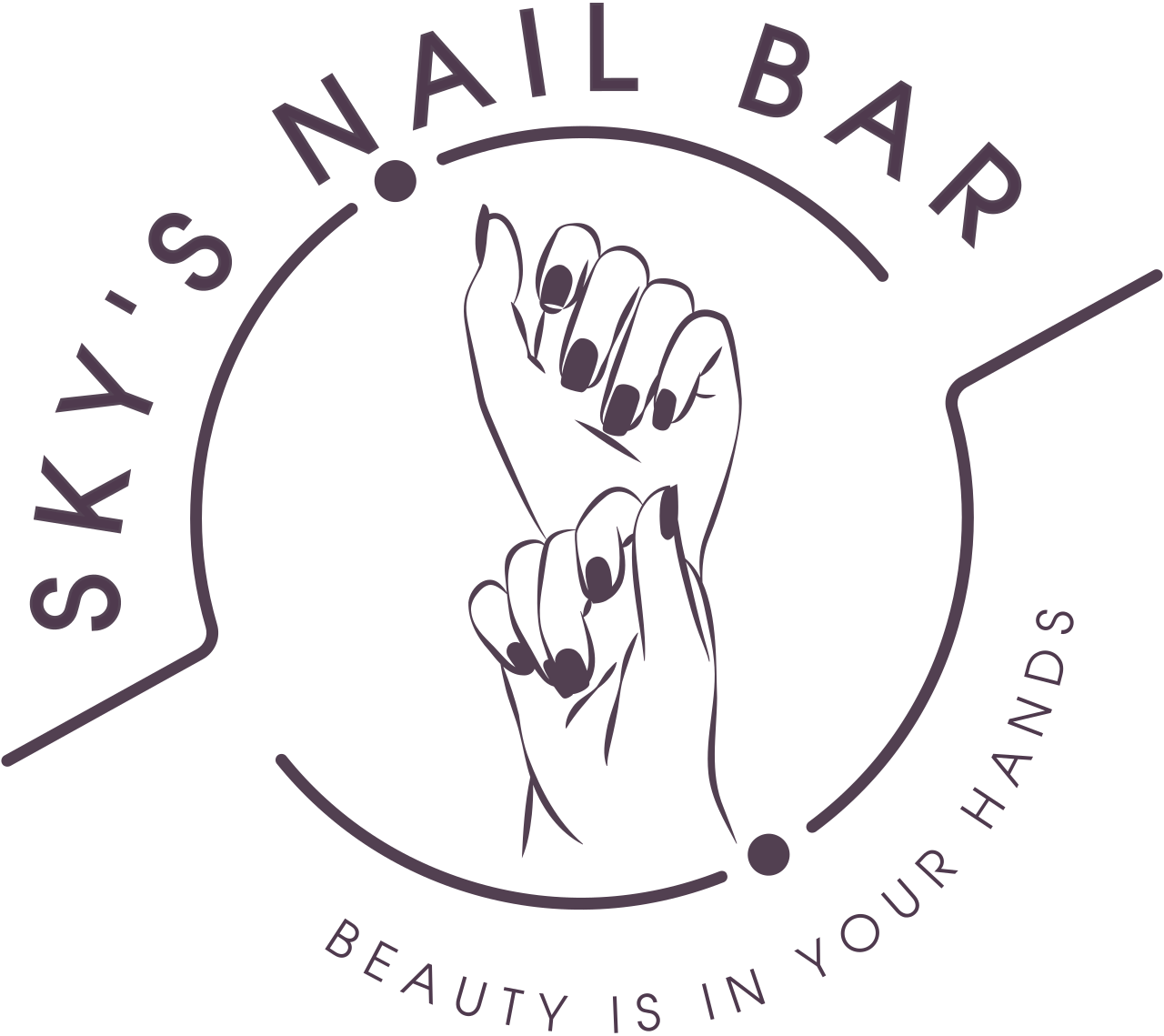 SKY'S NAIL BAR's logo