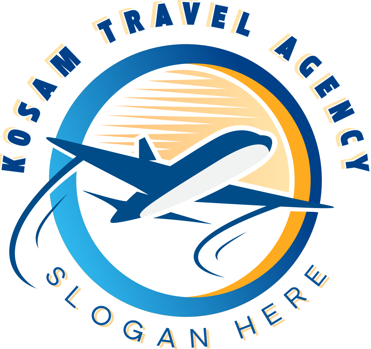 Kosam travel agency's logo