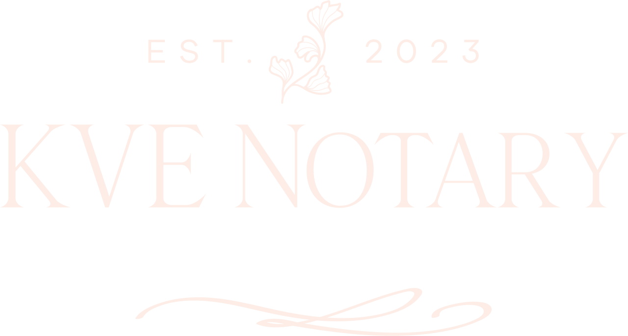 KVE Notary's logo