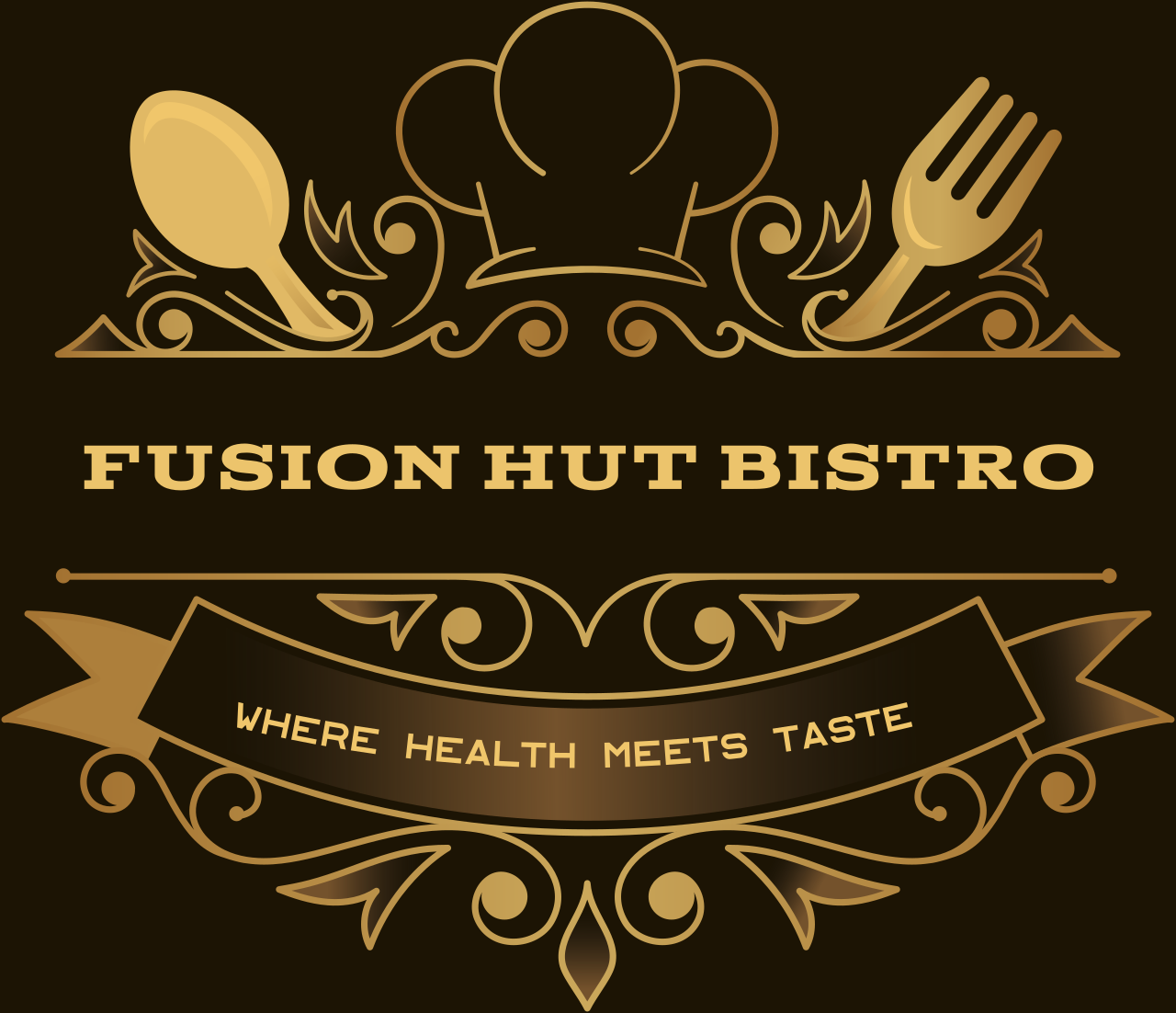 Fusion Hut Bistro's logo