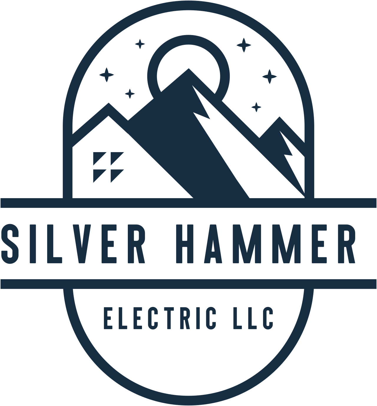 silver hammer 's logo