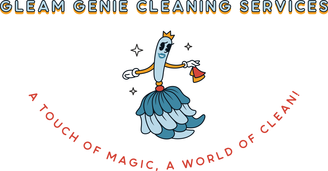Gleam Genie cleaning services's logo