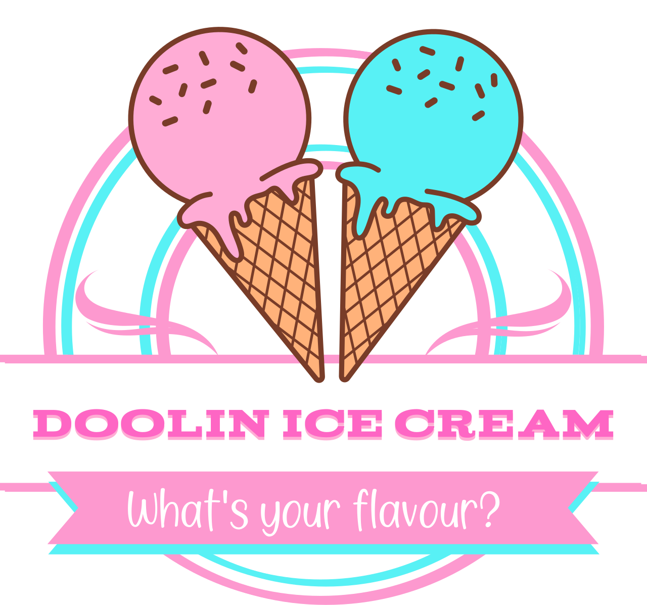 Doolin Ice Cream's logo