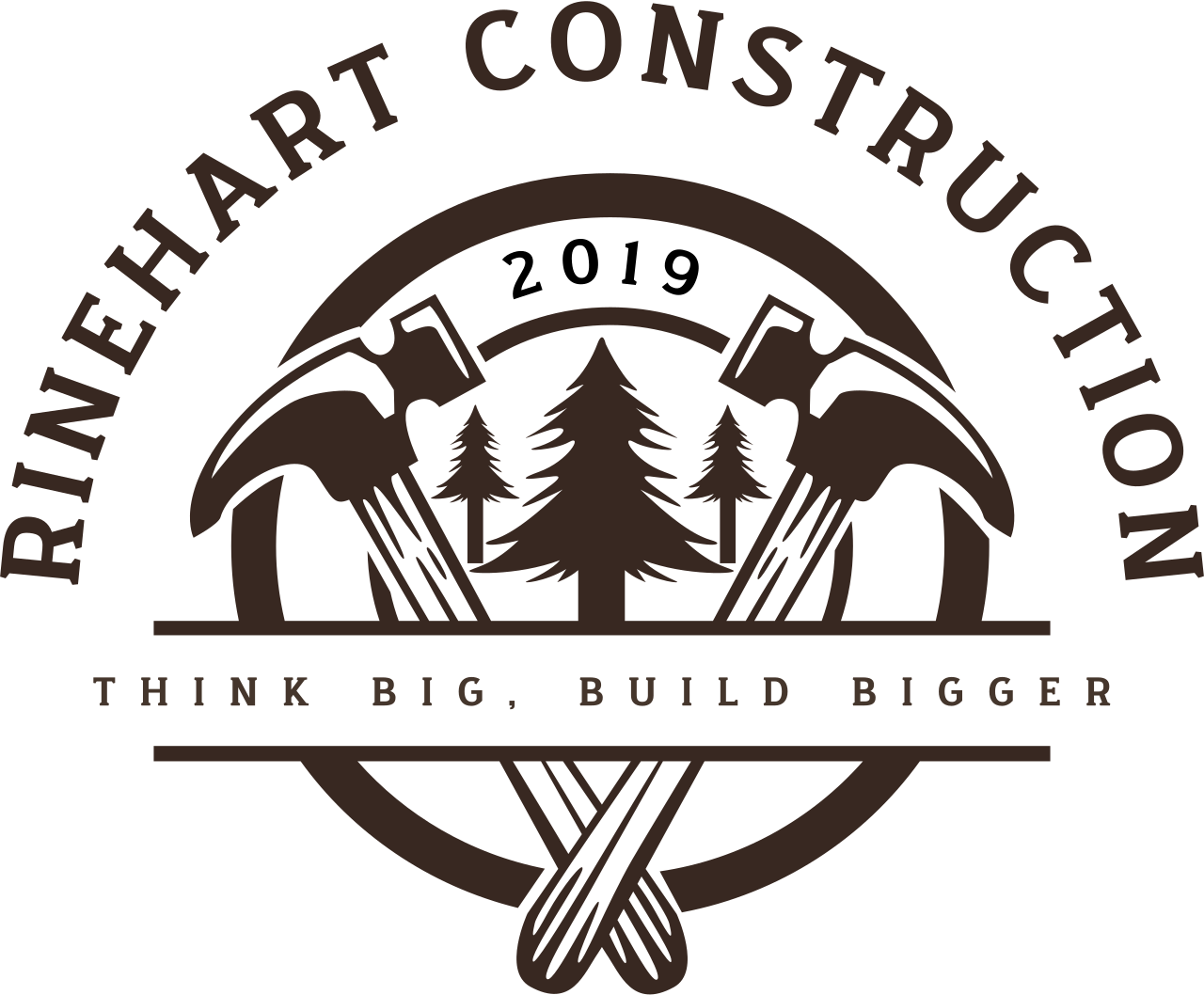 Rinehart Construction's logo