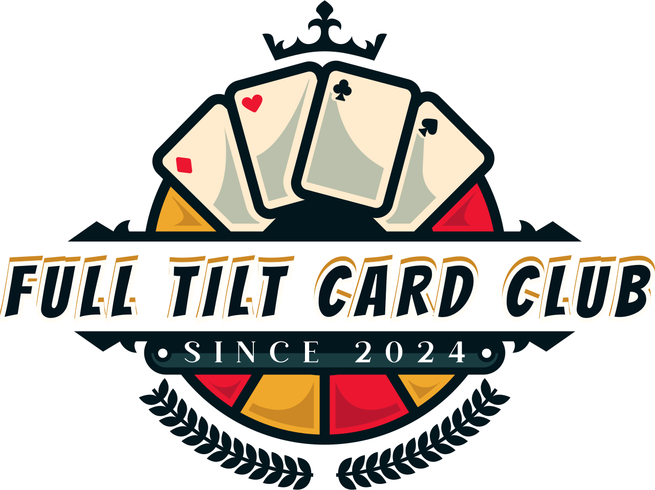 Full tilt card club's logo
