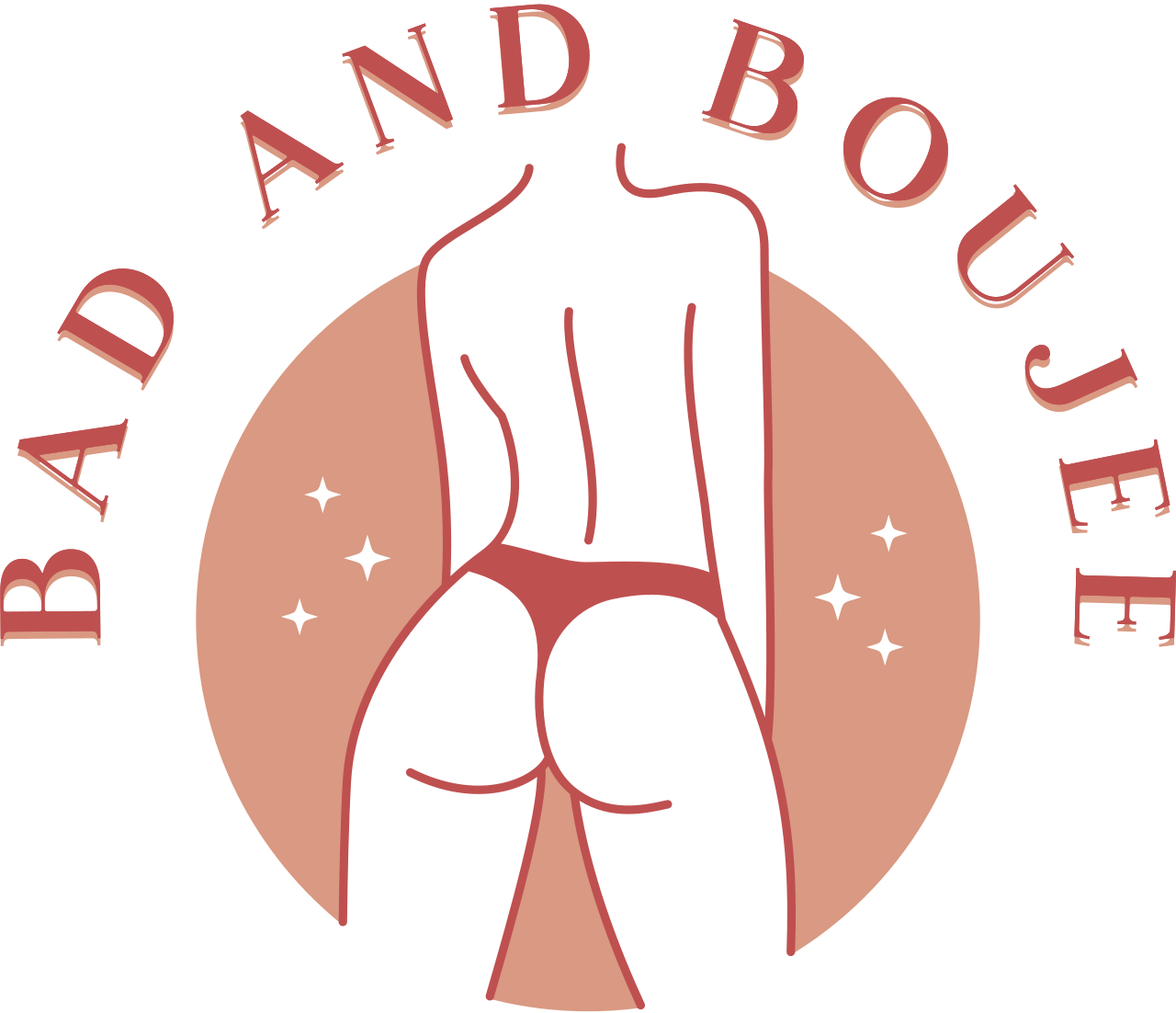 Bad and boujee's logo