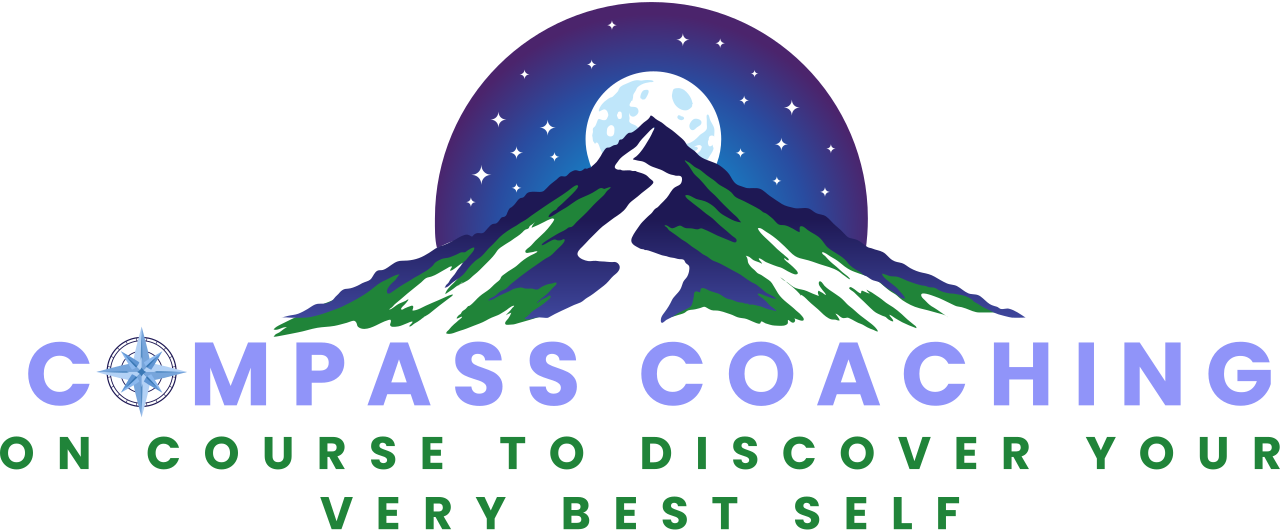 c  mpass coaching's logo