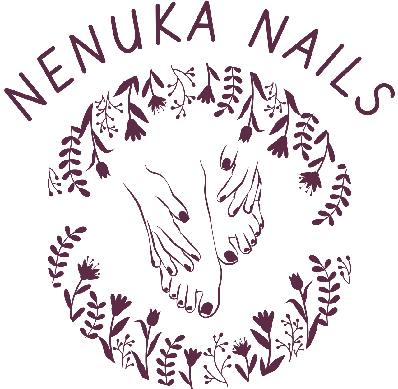 NENUKA NAILS's logo