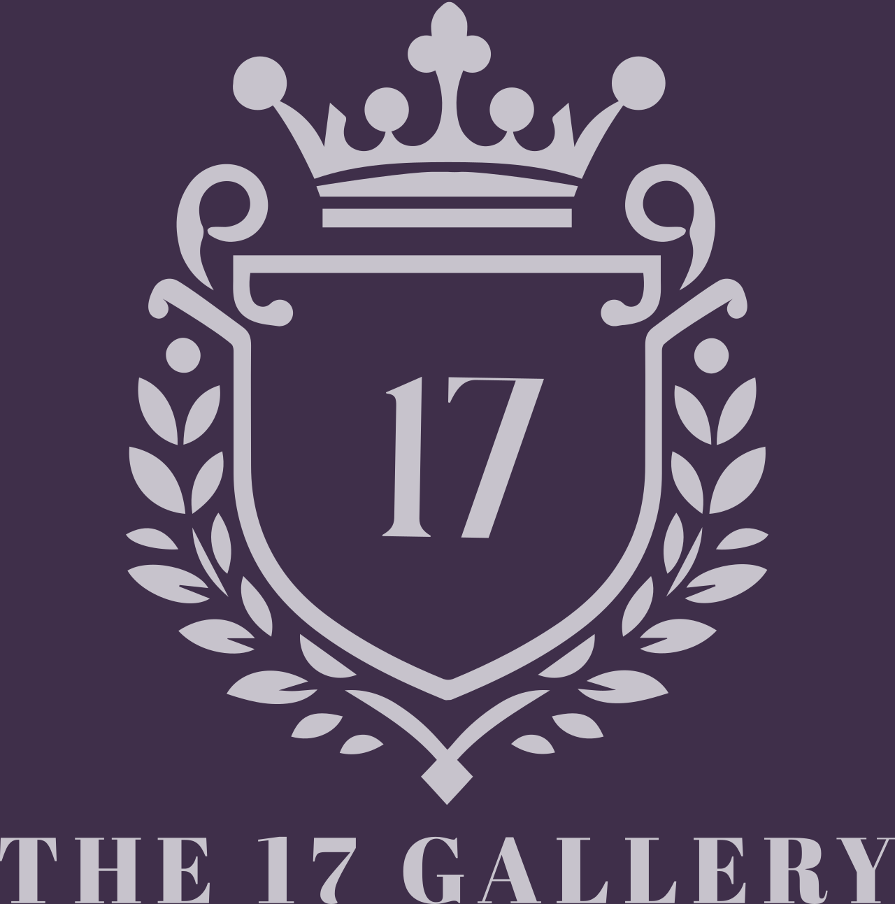 The 17 Gallery's logo