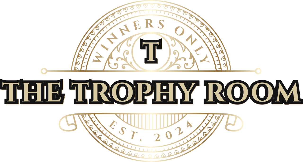 the trophy room's logo