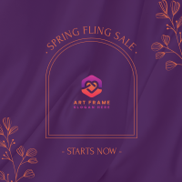 Spring Fling Sale Instagram Post Image Preview