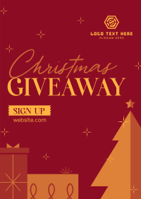 Christmas Holiday Giveaway Poster