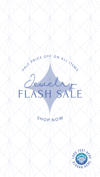 Elegant Jewelry Flash Sale Instagram Story