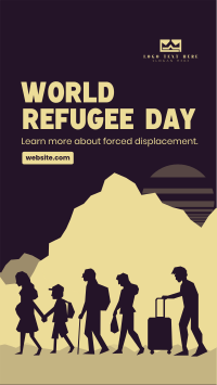 Refugee Day Awareness Facebook Story