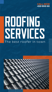 Roofing Services Instagram Story