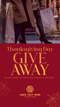 Massive Giveaway this Thanksgiving Facebook Story