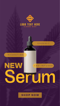 Organic Skin Serum TikTok Video