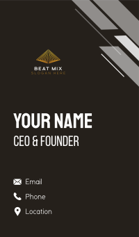 Premium Pyramid Marketing Business Card Image Preview