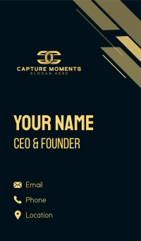 Deluxe Premium Letter C Business Card Image Preview