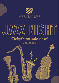 Modern Jazz Night Flyer