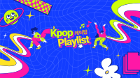 Trendy K-pop Playlist YouTube Banner