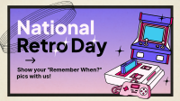 Unique Retro Day  Animation