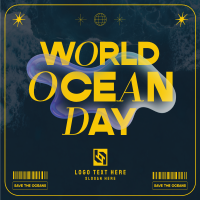 Y2K Ocean Day Instagram Post