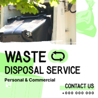 Waste Disposal Management Instagram Post
