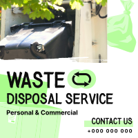 Waste Disposal Management Instagram Post Image Preview