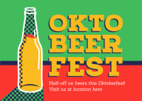 OktoBeer Fest Postcard