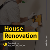 House Renovation Instagram Post