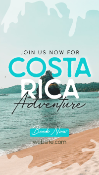 Welcome To Costa Rica Facebook Story