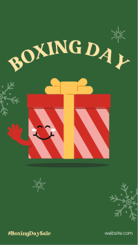 Boxing Day Gift Facebook Story