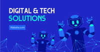 Digital & Tech Solutions Facebook Ad Design