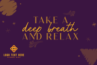 Take a deep breath Pinterest Cover