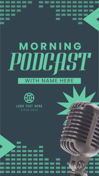 Morning Podcast Stream YouTube Short