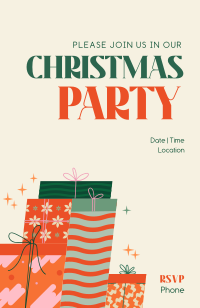 Christmas Party Gifts Invitation