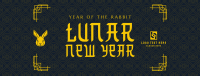 Happy Lunar New Year Facebook Cover example 4