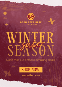 Cold Winter Sale Flyer