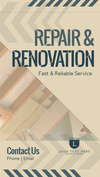 Repair & Renovation Instagram Story