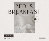 Bed and Breakfast Apartments Facebook Post