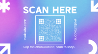 Scan to Checkout Facebook Event Cover Design