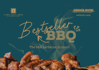 Bestseller BBQ Postcard