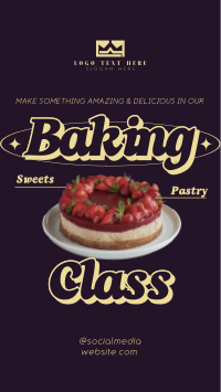 Modern Food Baking Instagram Reel Design