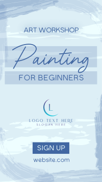 Painting for Beginners Instagram Story