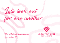 Suicide Prevention Postcard example 3