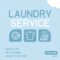 Washing Service Instagram Post