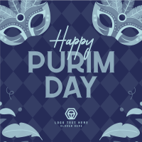 Purim Day Event Instagram Post